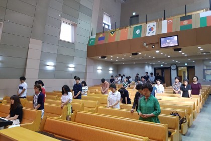 여름행사를 위한 교사기도회1