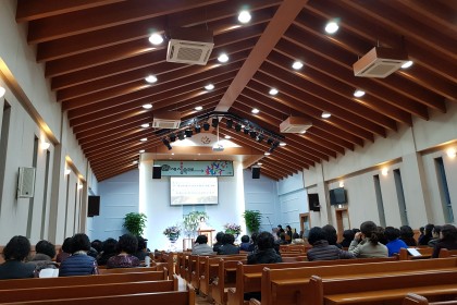 평양남노회 여전도회 월례회 성탄음악회 일신교회