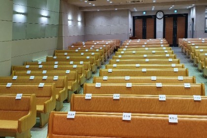 3월 22일 주일 교회 풍경